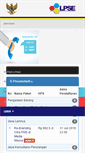 Mobile Screenshot of lpse.menpan.go.id